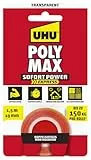 UHU POLY MAX Doppelband transparaent 1,5m