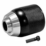 N196034 Bohrfutter ohne Schlüssel, passend für DeWALT DCD797D2 DCD797 DCD792 DCD791 DCD790 DCD796 DCD795 DCD709 DC988K DC984KN bürstenloser kabelloser Kompakthammer, 1,27 cm Bohrfutter Keyless inkl. 1