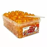 Capico Mini Pfirsich Fruchtgummi Ringe (1000g) in Dose, Halal