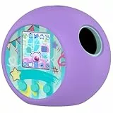 FTRONGRT Hülle Kompatibel mit Punirunes Haustier-Maschinenspielzeug, Weiches Silikon, mit Trageband, Leicht zu Tragen, Schutzhülle für Interaktives Spielzeug. Lila