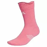 adidas Unisex Running x Supernova Crew Socks, Lucid Pink/White, 42-45