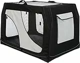 TRIXIE Hundebox Vario, 99x65x71 cm – komfortable Hundebox für kleine bis mittelgroße Hunde – gemütlicher Rückzugsort für deinen Vierbeiner – sicher & hochwertig - 39724