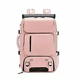 Daypack wandern rucksack damen， wasserdicht Travel Trekking Backpack，Hand Luggage Backpack Carry-Ons(Pink)