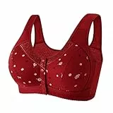 BH Damen Bequemer Klassische Bügelloser Push-Up BHS Bralette Große Größen BHS Bequem V-Ausschnitt Büstenhalter Formgebend Seamless Bustier Minimizer Tshirt BHS