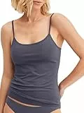 CALIDA Essential Cotton Spaghetti-Top Damen, pflegeleicht und langlebig Graystone 44-46