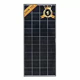 enjoy solar® 200W 12V Monokristallines Solarmodul, PERC 9BB - Solarpanel ideal für Wohnmobil, Balkonanlage, Gartenhäuse, Boot (Schwarze Rahmen)