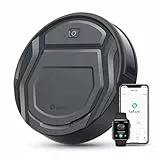 LEFANT M210PG Saugroboter mit 2200 Pa,WLAN Roboterstaubsauger Kompatibel mit Alexa und APP-Steuerung,120 Min Laufzeit, Staubsauger Roboter optimiert für Teppich Tierhaare Hartböden mit Ladestation