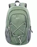 WATERFLY Rucksack Klein Wanderrucksack 12L: Leicht Tagesrucksack Mini Sport Backpack Outdoor Daypack mit Abnehmbare Brustschnalle für Wandern Reisen Camping Fahrrad Herren Damen