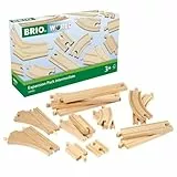 BRIO 63340200 Mittleres Schienensortiment, White