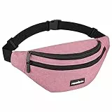 MOCOCITO Bauchtasche Herren Damen, Gürteltasche Wasserdicht Hüfttasche Sport Outdoor, Klein Handytasche Fanny Pack für Reise Wandern Joggen Fahrrad Hundetraining