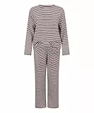 Hunkemöller Pyjamaset Baumwolljersey - Windsor Wine - S