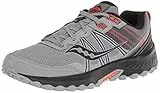 Saucony Herren Excursion Tr14 Traillaufschuh, Grau/Schwarz/Org, 44.5 EU