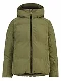 Ziener Kinder AWAR Ski-Jacke/Winterjacke | warm, atmungsaktiv, wasserdicht, deep olive, 116