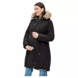 MAMALICIOUS Damen Mlamy 3in1 Padded Jacket A. Noos Winterjacke, Schwarz, S EU