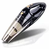 Goldstern tech 100W Kabelloser Akku-Handstaubsauger, Beutellos mit HEPA-Filter, LED-Licht, Zwei Aufsätzen, Leicht & Kompakt, Ideal für Auto, Zuhause & Haustiere