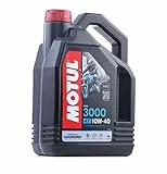 Motul 107693 3000 4T Motoröl, 10 W-40, 4 L
