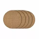 La cordeline 5 Mulchscheiben aus natürlicher Kokosfaser, Ø 30 cm – 900 g/m² – Schutzmatte gegen Unkraut, Wärmedämmung und natürlicher Pflanzenschutz