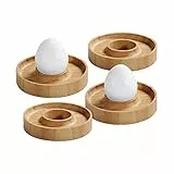 Kesper Eierbecher FSC Bambus, Natur (4er Pack)