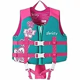 Zeraty Kinder Schwimmweste Schwimmen Jacke für Kleinkinder mit Einstellbare Sicherheits Straps Alter 1-9 Jahre / 22-50 lbs
