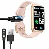 Blueshaweu Ladekabel Kompatibel mit Amzhero Fitness Tracker 1,47' D26, Kabel Ladegerät Ladestaion für Amzhero D26 Fitness Tracker (schwarz)