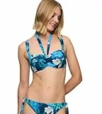 Triumph Summer Fleur DP, Bikini Top Damen, Mehrfarbig (Turquoise - Dark Combination), 36