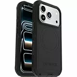 OtterBox Defender Series Pro MagSafe Hülle für iPhone 17 Pro, stoßfest, sturzsicher, extrem robust, Schutzhülle, 7X getestet nach Militärstandard, Schwarz
