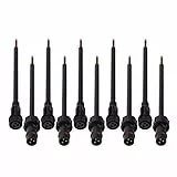 SEZO wasserdichte Stecker 3 Polig 5Pairs 3Pin IP65 Waterproof Elektrischer Steckverbinder mit 18AWG 20CM Verlängerungskabel für Innen Außenbereich LED Lichtleisten Große Größen 22mm Mutter