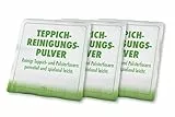 Maximex Teppichreinigungspulver 3er Set, staubarmes &schnelltrocknendes Pulver zur Reinigung von Teppichen & Polstermöbel, löst Verschmutzungen, ausreichend für ca. 7 - 12 m² je Beutel