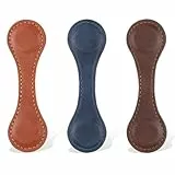 3 Stück Leder Magnet Lesezeichen Personalisierte Seitenmarkierungsclip Retro Buchseitenhalter Handgefertigt Lesezubehör Niedliches Lesergeschenk für Lehrer Studenten Frauen Bücherwurm