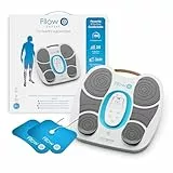 Fllow EMS-Tens Fußmassagegerät - Smarte Impulstherapie mit Elektrostimulation zur Durchblutungsförderung - 150 Stufen - kabellos - mit Arthro-Pads