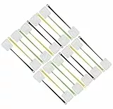 FACKELMANN Fliegenklatsche Tecno, Insektenschutz mit Aufhängöse (Farbe: Gelb, Grün, Schwarz - Nicht frei wählbar), Menge: 1 x 20er Set