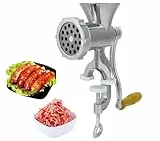 nobrands Fleischwolf - Haushalt Aluminiumlegierung Manuelle Wurst Fleischwolf Pfeffer Gewürzmahlmaschine für Küchenwerkzeug