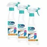 Dr. Beckmann Fleckenspray Deo & Schweiß | Spezialfleckentferner gegen Deo- und Schweißflecken | 250 ml (Packung mit 3)