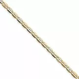 Valentino Armband 14 Karat rhodiniert 4,65 mm 20,3 cm