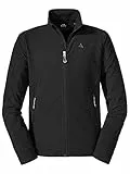 Schöffel Herren Fleece Jacket Cincinnati3, atmungsaktive, leichte Fleecejacke, schnell trocknende Outdoorjacke aus Tecnopile Material, black, 50