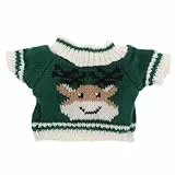 FRCOLOR Ersatzbär Puppenpullover Accessoire Handgefertigtes Puppenpullover Accessoire, Grün