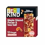 BE-KIND Riegel, glutenfreie Snack-Riegel, Maple Glazed Pecan & Sea Salt, hoher Ballaststoffgehalt, ohne künstliche Farb-, Aroma- oder Konservierungsstoffe, 12 x 40g