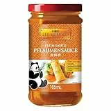 Lee Kum Kee Pflaumensauce – Fruchtig-süße Sauce aus chinesischen Pflaumen mit Ingwer und Chilischoten – 1 x 165 ml