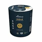 MediaRange DVD+R 4.7GB|120min 16-fache Schreibgeschwindigkeit, 100er Pack, MR443