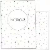 OLGS Mutterpasshülle 3-teilig Little Friend | Baby Schwangerschaft Geschenkidee Schutzhülle für den Mutterpass | Für werdende Mütter (Mutterpass ohne Personalisierung, Elly Blanko)