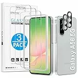OMOTON für Samsung Galaxy A56 5G für Panzerglas mit Rahmen-Installationshilfe, 3 Stück Schutzfolie & 2 Stück Kameraschutz, Anti- Kratzer, Bläschenfrei, 9H Härte Folie