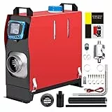 Anbull Standheizung Diesel 8kw, Ganzmetallbrennkammer 12V Diesel Luftheizung Kraftstoff Auto Heizung Lufterhitzer Dieselheizung mit Fernbedienung LCD Monitor für RV, Boote