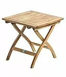 Dehner Klapptisch Macao, ca. 50 x 50 x 50 cm, aus FSC® - zertifiziertem Akazienholz, natur