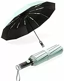 MidingChai Regenschirm Sturmfest Groß, UV Schirm, Regenschirm Automatik Auf und Zu, Sonnenschirm Tragbar, XXL Sonnenschirm Unterwegs für Golf, Reisen & Freizeit für Herren und Damen