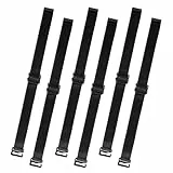 3 Paar BH Träger Halter, BH-Träger, BH Träger Schwarz, Bikini Träger Ersatz, Verstellbare Elastische, BH Träger Breit, für Frauen Mädchen Tops Kleid(1.2 cm)