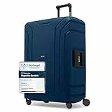 REDOLZ Hartschalen Check-in Koffer ohne Reißverschluss | 3-Punkt-Verschluss-System | Großer XL Trolley 53 x 28 x 75 cm aus hochwertigem Polypropylen Material | 4-Rollen & TSA-Schloss (Essentials 15)