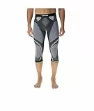 UYN Herren Hose Evolutyion UW M Melange Hose, Anthracite Melange/Blue/Yellow Shiny, S/M, U100051