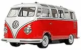 Tamiya 58668 - 1:10 RC VW Bus Type 2 (T1) (M-06), ferngesteuertes Auto/ Fahrzeug, Modellbau, Bausatz, Unlackiert