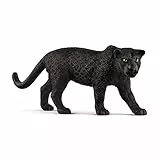 SCHLEICH WILD Life | Schwarzer Panther 14774 | detailgetreue Tierfiguren | Zoo Spielzeug Jungen und Mädchen | Deko für Geburtstag | Spielfigur ab 3 Jahren | 12 x 3 x 5 cm