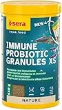 sera Immune Probiotic Granules XS 1.000 ml (540 g) | Fischfutter Aquarium für Zierfische bis 5 cm | Probiotisches Fischfutter mit über 50% Protein | Aquarium Futter | Stärkt Wachstum & Abwehr